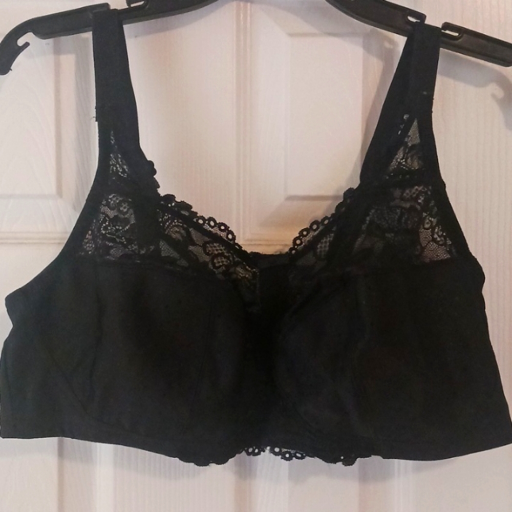 AVENUE Bra, 42 DDD, Color: Black